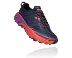 Hoka Women's Speedgoat 4 (OSHC - Outer Space/Hot Coral)