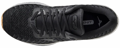Mizuno Men’s Wave Rider 24 Waveknit (9098 - Black/Dark Shadow) -Hoka Store 05F71E7A 0D22 40C1 B297 D55D374CEDA5
