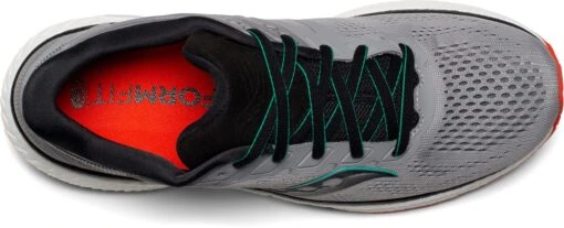 Saucony Men's Hurricane 23 (20 - Alloy/Scarlett) -Hoka Store 07007FBA EBC0 40BD ACF4 EC60523211EE scaled