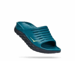 Hoka Men's Ora Recovery Slide (BCBT - Blue Coral/Butterfly)