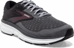 BROOKS Men's Dyad 11 (031 - Blackened Pearl/Alloy/Red) 8 BROOKS Men's Dyad 11 (031 - Blackened Pearl/Alloy/Red) -Hoka Store 110323 031 A Dyad 11