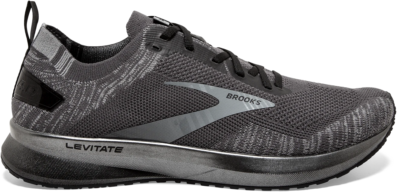 BROOKS Men's Levitate 4 (095 - Blackened Pearl/grey/black) 1 BROOKS Men's Levitate 4 (095 - Blackened Pearl/grey/black)
