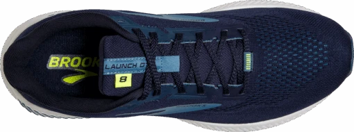 BROOKS Men's Launch GTS 8 (490 - Peacoat/Legion Blue/Nightlife) -Hoka Store 110359 490 O Launch GTS 8