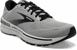 BROOKS Men's Adrenaline GTS 22 (012 - Alloy/Grey/Black) -Hoka Store 110366 012 A Adrenaline GTS 22