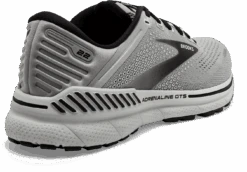 BROOKS Men's Adrenaline GTS 22 (012 - Alloy/Grey/Black) -Hoka Store 110366 012 H Adrenaline GTS 22