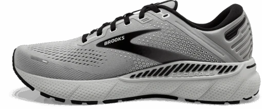 BROOKS Men's Adrenaline GTS 22 (012 - Alloy/Grey/Black) -Hoka Store 110366 012 M Adrenaline GTS 22
