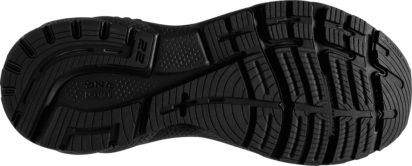 BROOKS Men’s Adrenaline GTS 22 (020 - Black/Black/Ebony) 6 BROOKS Men’s Adrenaline GTS 22 (020 - Black/Black/Ebony) - Image 6