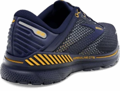BROOKS Men’s Adrenaline GTS 22 (438 - Peacoat/Grey/Sunflower) -Hoka Store 110366 438 H Adrenaline GTS 22