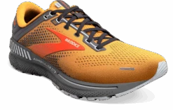 BROOKS Men’s Adrenaline GTS 22 (857 - Orange/Pearl/High Rise) -Hoka Store 110366 857 A Adrenaline GTS 22