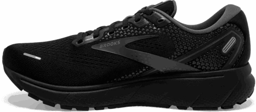 BROOKS Men's Ghost 14 (020 - Black/Black/Ebony) -Hoka Store 110369 020 M Ghost 14