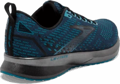 BROOKS Men's Levitate 5 (412 - Titan/Crystal Teal/Black) 9 BROOKS Men's Levitate 5 (412 - Titan/Crystal Teal/Black) -Hoka Store 110370 412 H Levitate 5
