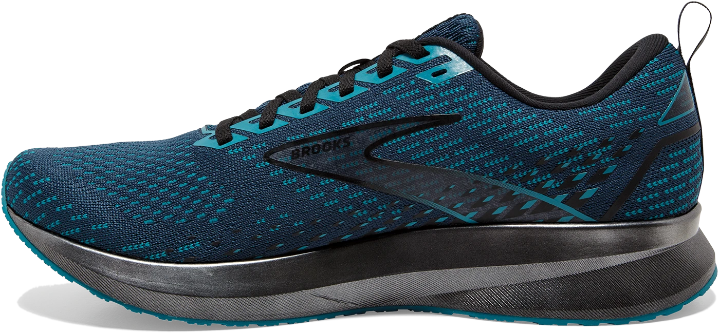 BROOKS Men's Levitate 5 (412 - Titan/Crystal Teal/Black) 2 BROOKS Men's Levitate 5 (412 - Titan/Crystal Teal/Black) - Image 2