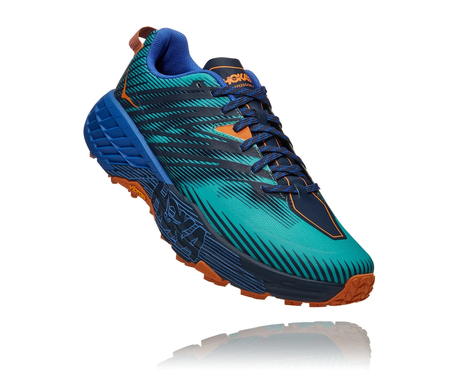 Hoka Men's Speedgoat 4 (ADGB - Atlantis/Dazzling Blue) 1 Hoka Men's Speedgoat 4 (ADGB - Atlantis/Dazzling Blue)