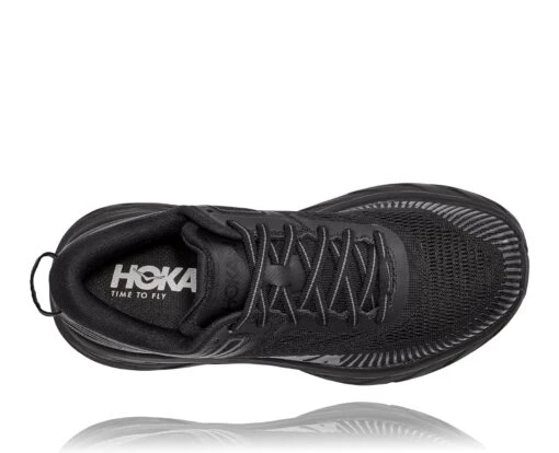 Hoka Women's Bondi 7 (BBLC - Black/Black) -Hoka Store 1110519 BBLC 5