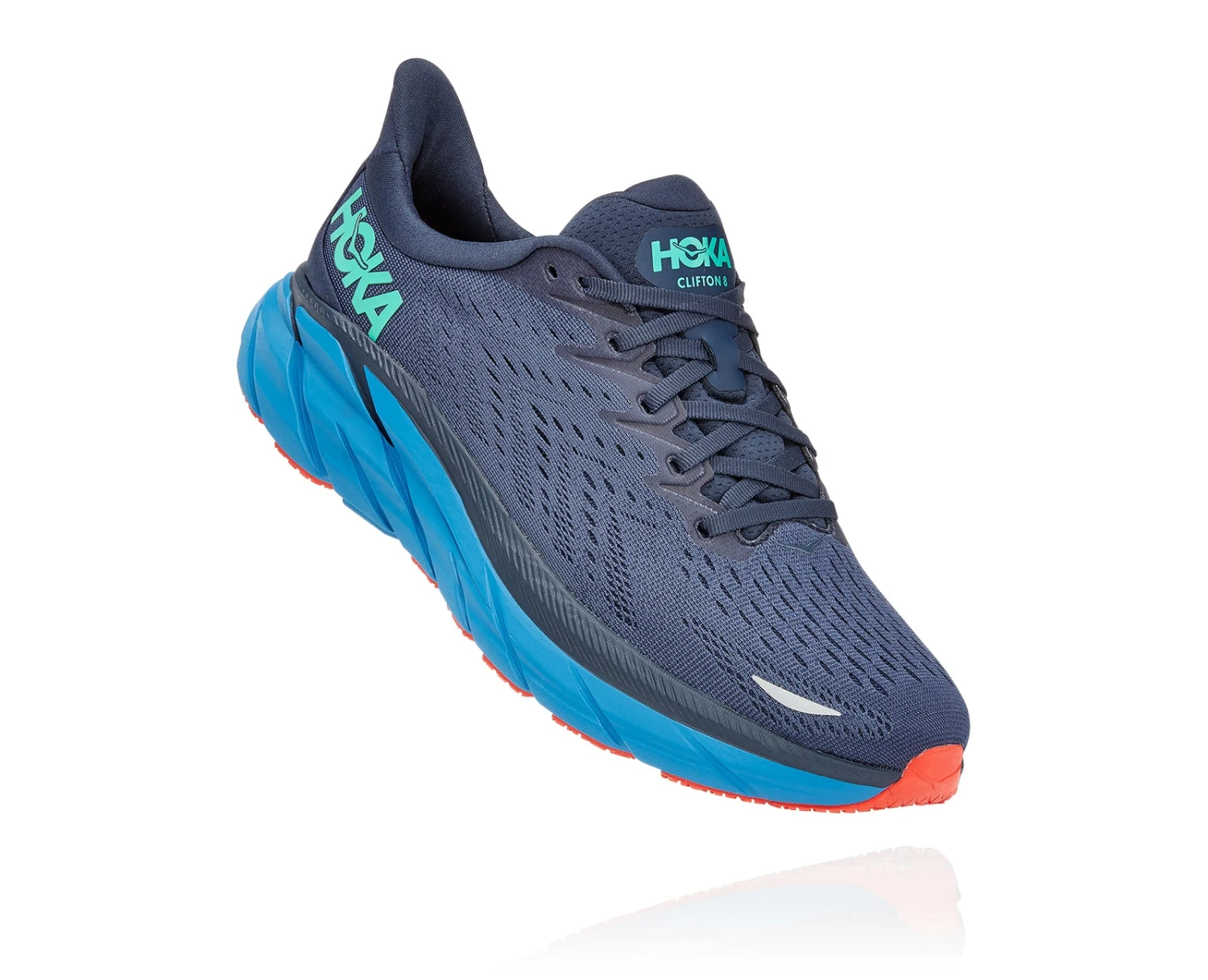Hoka Men's Clifton 8 (OSVB - Outer Space/Vallarta Blue) 1 Hoka Men's Clifton 8 (OSVB - Outer Space/Vallarta Blue)