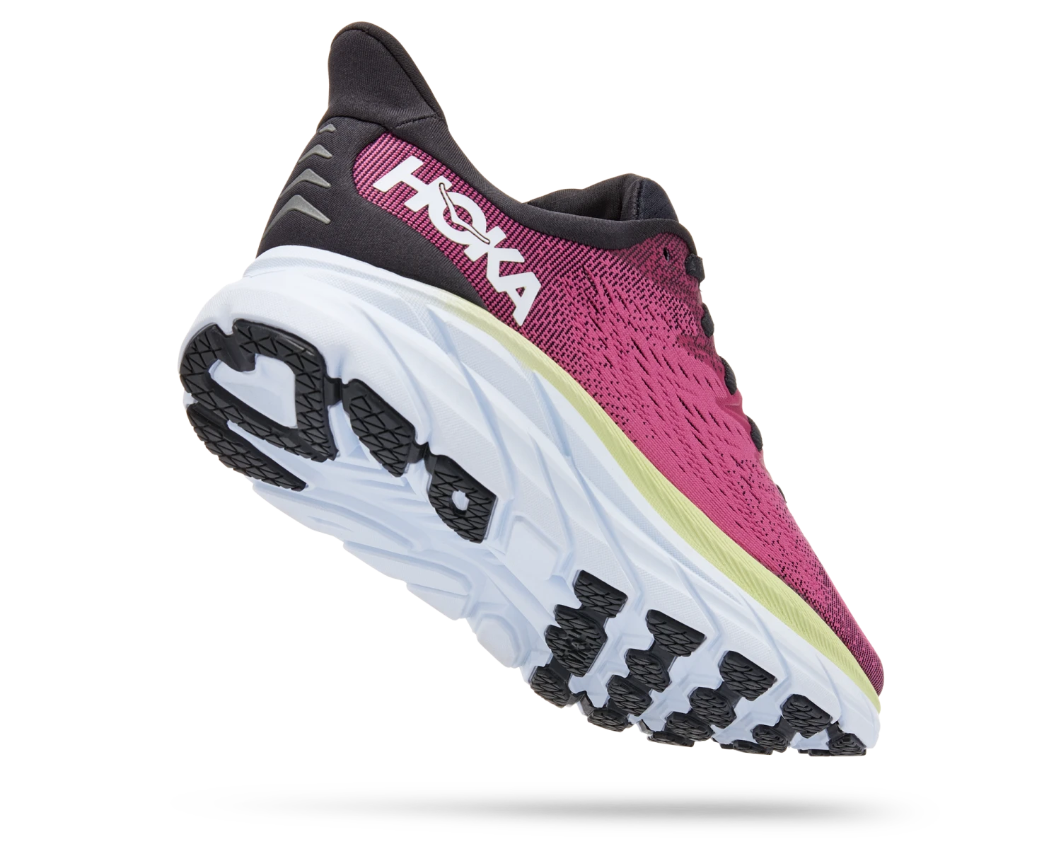 Hoka Women's Clifton 8 (BGIR - Blue Graphite/Ibis Rose) 3 Hoka Women's Clifton 8 (BGIR - Blue Graphite/Ibis Rose) - Image 3