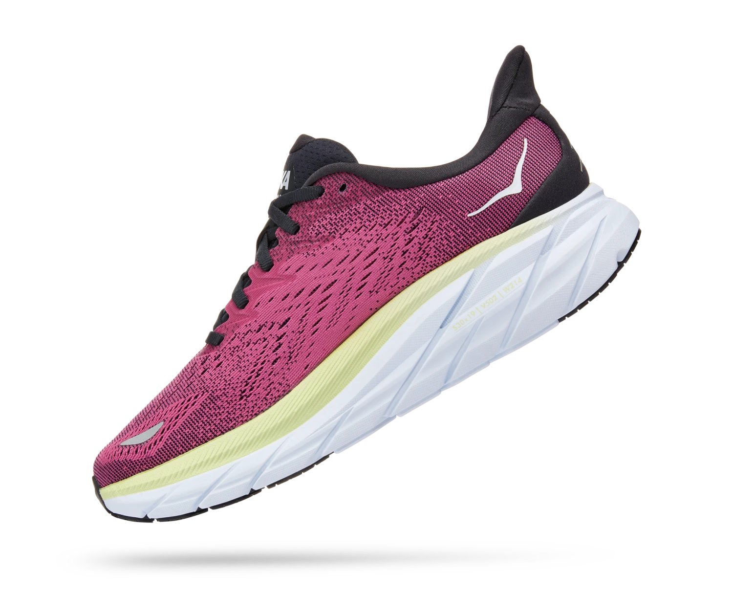 Hoka Women's Clifton 8 (BGIR - Blue Graphite/Ibis Rose) 4 Hoka Women's Clifton 8 (BGIR - Blue Graphite/Ibis Rose) - Image 4