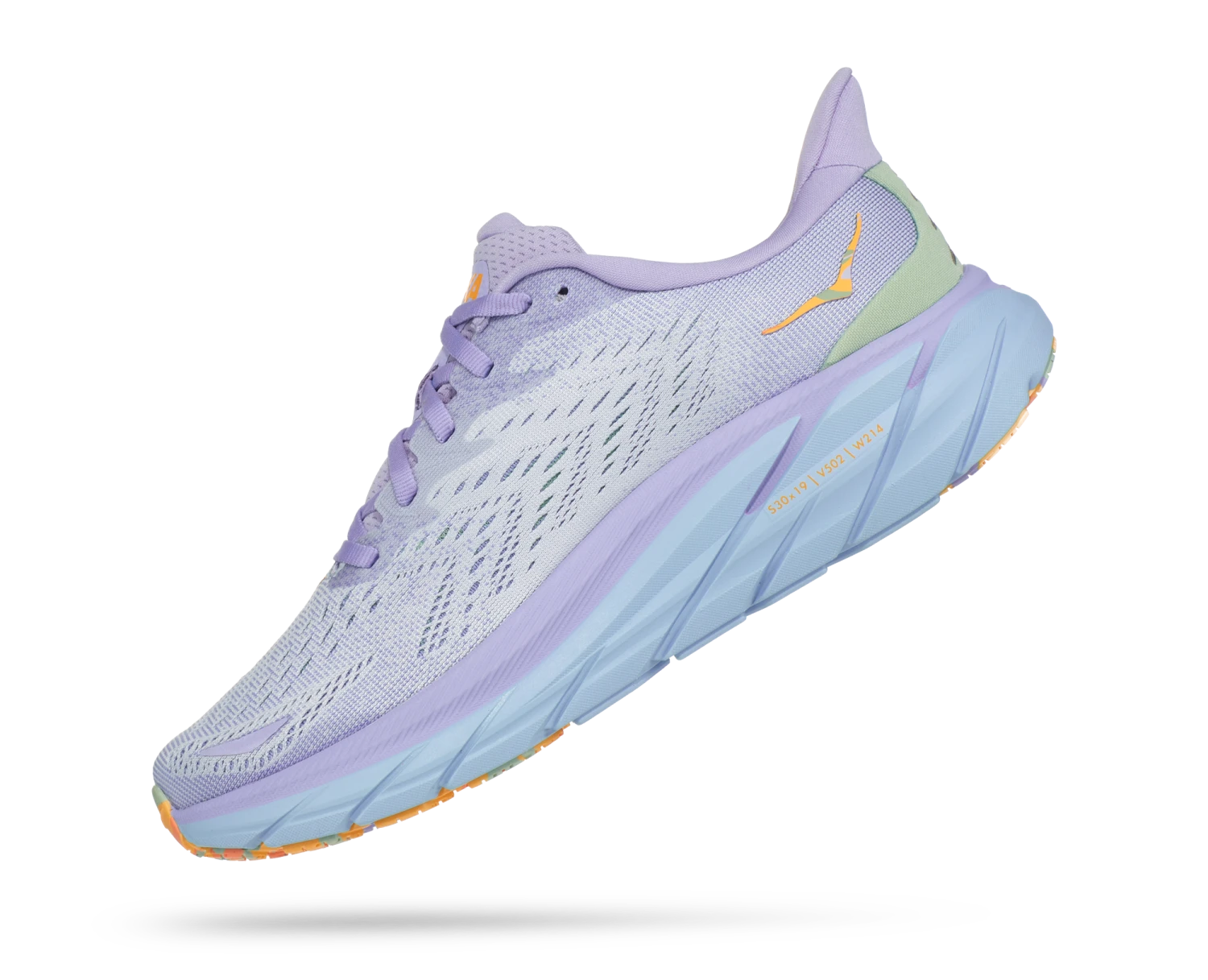 Hoka Women's Clifton 8 (BLSG - Baby Lavender/Smoke Green) 4 Hoka Women's Clifton 8 (BLSG - Baby Lavender/Smoke Green) - Image 4