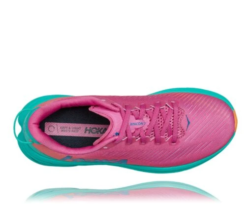 Hoka Women's Rincon 3 (PPAT - Phlox Pink/Atlantis) -Hoka Store 1119396 PPAT 5