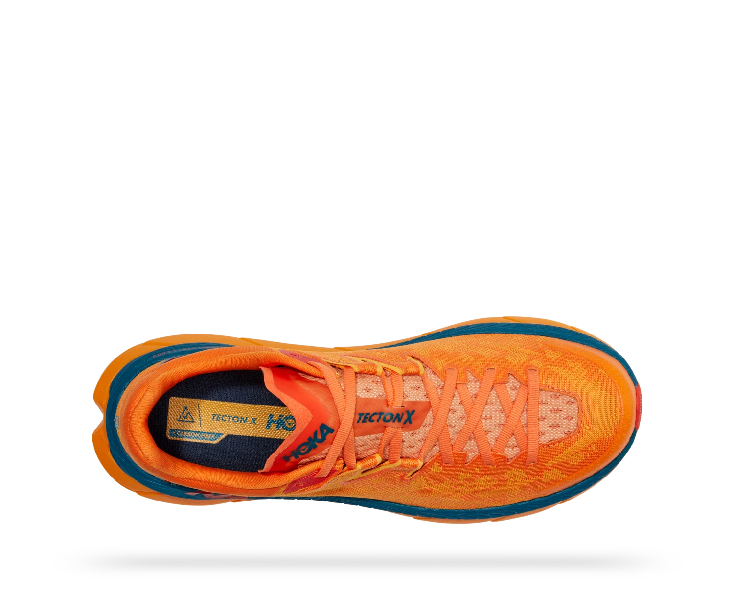 Hoka Men's Tecton X (PORY - Persimmon Orange/Radiant Yellow) 5 Hoka Men's Tecton X (PORY - Persimmon Orange/Radiant Yellow) - Image 5
