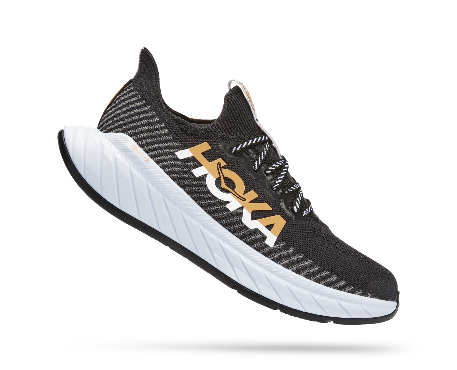 Hoka Men's Carbon X 3 (BWHT - Black/White) 2 Hoka Men's Carbon X 3 (BWHT - Black/White) - Image 2