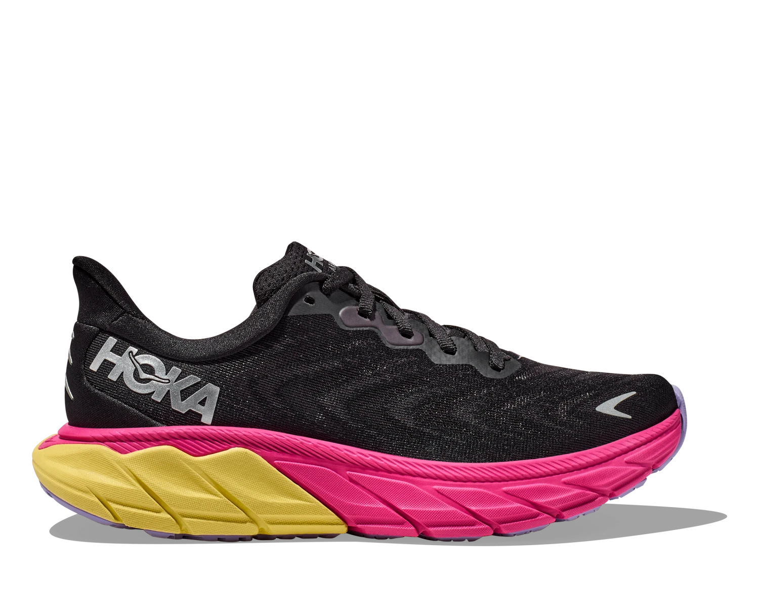 Hoka Women's Arahi 6 (BPYR - Black/Pink Yarrow) 1 Hoka Women's Arahi 6 (BPYR - Black/Pink Yarrow)