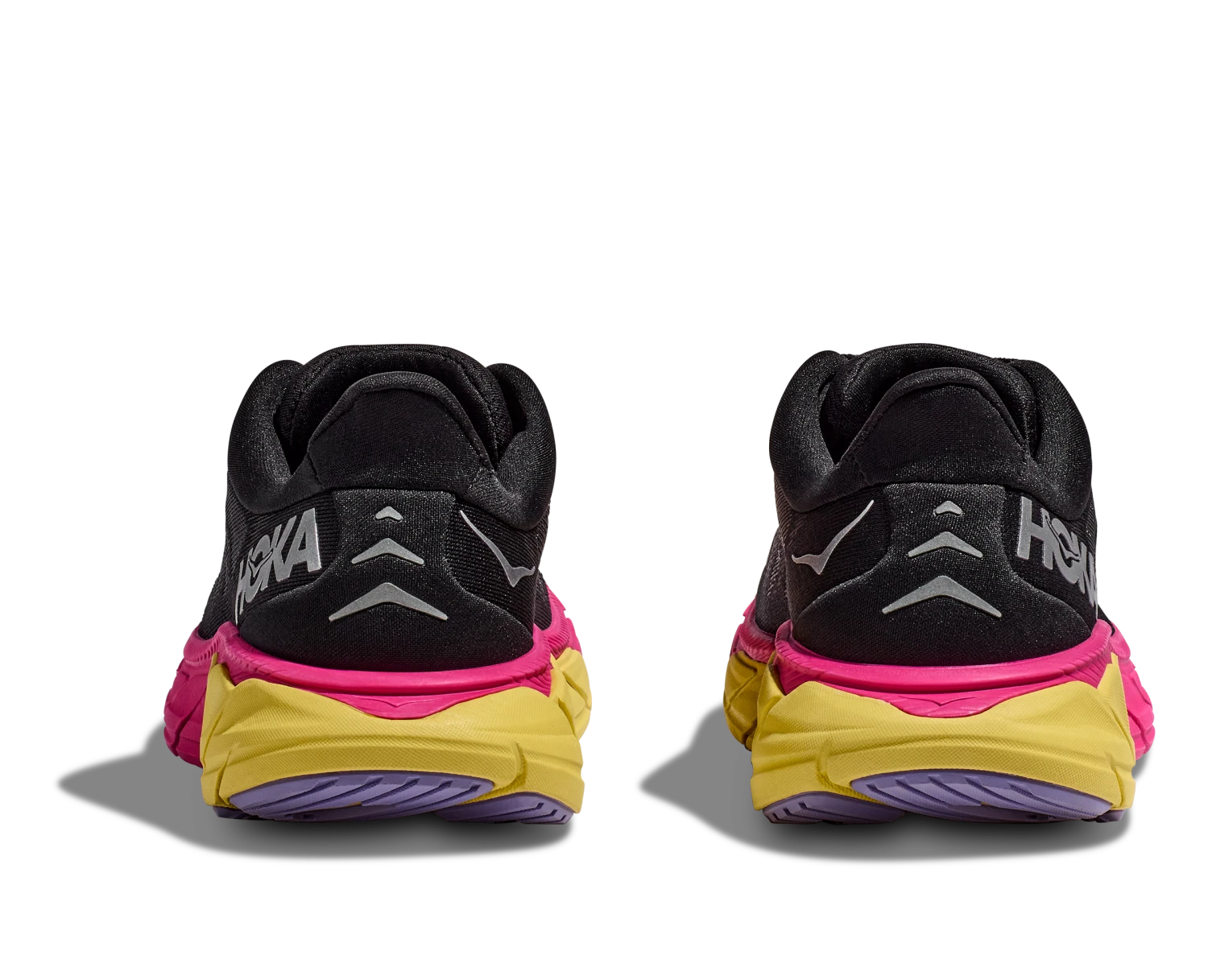 Hoka Women's Arahi 6 (BPYR - Black/Pink Yarrow) 5 Hoka Women's Arahi 6 (BPYR - Black/Pink Yarrow) - Image 5