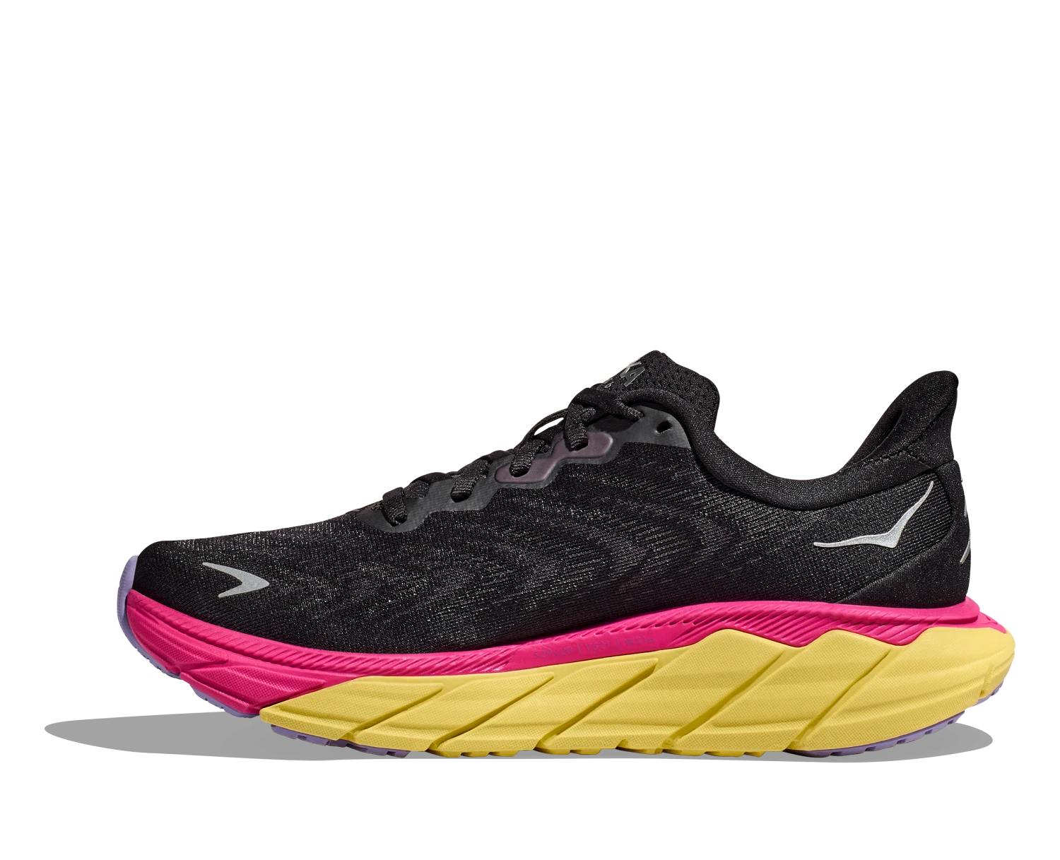 Hoka Women's Arahi 6 (BPYR - Black/Pink Yarrow) 2 Hoka Women's Arahi 6 (BPYR - Black/Pink Yarrow) - Image 2