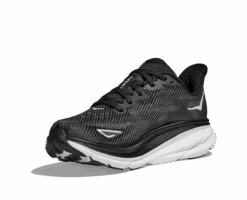 Hoka Women's Clifton 9 (BWHT - Black/White) -Hoka Store 1127896 BWHT 3