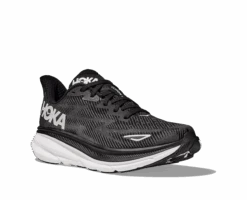 Hoka Women's Clifton 9 (BWHT - Black/White) -Hoka Store 1127896 BWHT 6