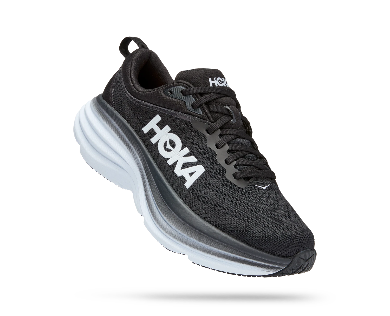 Hoka Women's Bondi 8 (BWHT - Black/White) 1 Hoka Women's Bondi 8 (BWHT - Black/White)
