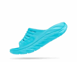 Hoka Unisex Ora Recovery Slide (SBBB - Scuba Blue/Bellwether) 9 Hoka Unisex Ora Recovery Slide (SBBB - Scuba Blue/Bellwether) -Hoka Store 1134527 SBBB 4