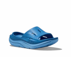 Hoka U Ora Recovery Slide 3 (CSAA - Coastal Sky/All Aboard)