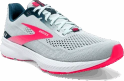 BROOKS Women's Launch 8 (110 - Ice Flow/Navy/Pink) -Hoka Store 120345 110 A Launch 8