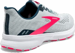 BROOKS Women's Launch 8 (110 - Ice Flow/Navy/Pink) -Hoka Store 120345 110 H Launch 8
