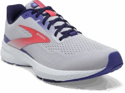 BROOKS Women's Launch 8 (520 - Lavender/Astral/Coral) 8 BROOKS Women's Launch 8 (520 - Lavender/Astral/Coral) -Hoka Store 120345 520 A Launch 8