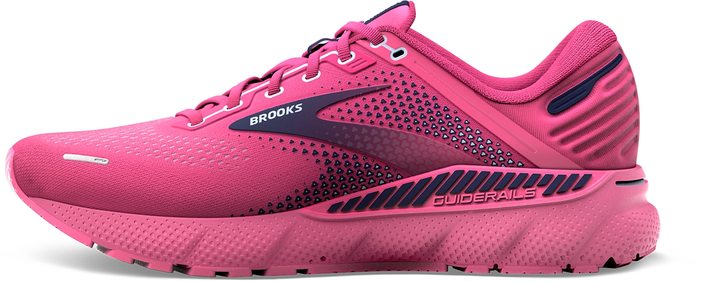 BROOKS Women's Adrenaline GTS 22 (684 - Rose/Peacoat/Kentucky Blue) 2 BROOKS Women's Adrenaline GTS 22 (684 - Rose/Peacoat/Kentucky Blue) - Image 2