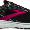 BROOKS Women's Ghost 14 (013 - Black/Pink/Yucca)