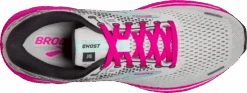 BROOKS Women's Ghost 14 (024 - Oyster/Yucca/Pink) -Hoka Store 120356 024 O Ghost 14