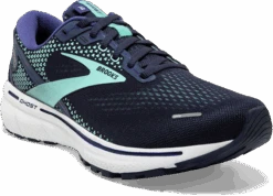 BROOKS Women's Ghost 14 (446 - Peacoat/Yucca/Navy) -Hoka Store 120356 446 A Ghost 14