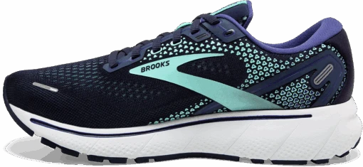 BROOKS Women's Ghost 14 (446 - Peacoat/Yucca/Navy) -Hoka Store 120356 446 M Ghost 14