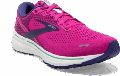 BROOKS Women's Ghost 14 (612 - Fuchsia/Yucca/Navy) -Hoka Store 120356 612 A Ghost 14