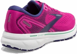 BROOKS Women's Ghost 14 (612 - Fuchsia/Yucca/Navy) -Hoka Store 120356 612 H Ghost 14