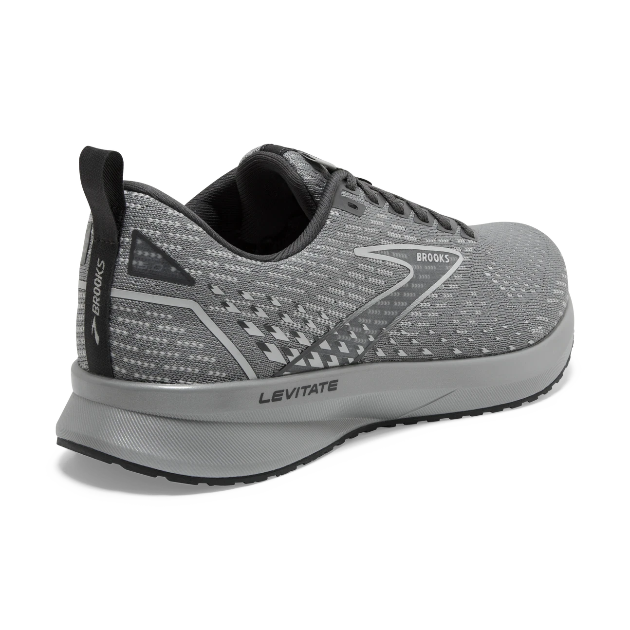 BROOKS Women's Levitate 5 (026 - Grey/Oyster/Blackened Pearl) 3 BROOKS Women's Levitate 5 (026 - Grey/Oyster/Blackened Pearl) - Image 3