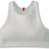BROOKS Women's Drive 3 Pocket Run Bra (357 - Mint Mix)