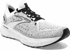 BROOKS Men’s Glycerin Stealthfit 20 (135 - White/Grey/Black) -Hoka Store 2140E548 69F0 4440 AED2 8F6BD5F8F056