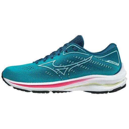 Mizuno Women’s Wave Rider 25 (LKCW - Lake Blue-Clearwater) -Hoka Store 236B4797 1F9D 43F9 A1C4 994F1E7A5BEC