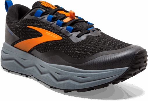 BROOKS Men's Caldera 5 (041 - Black/Orange/Blue) -Hoka Store 2BDC86E4 746C 4219 9061 34099649ACB3