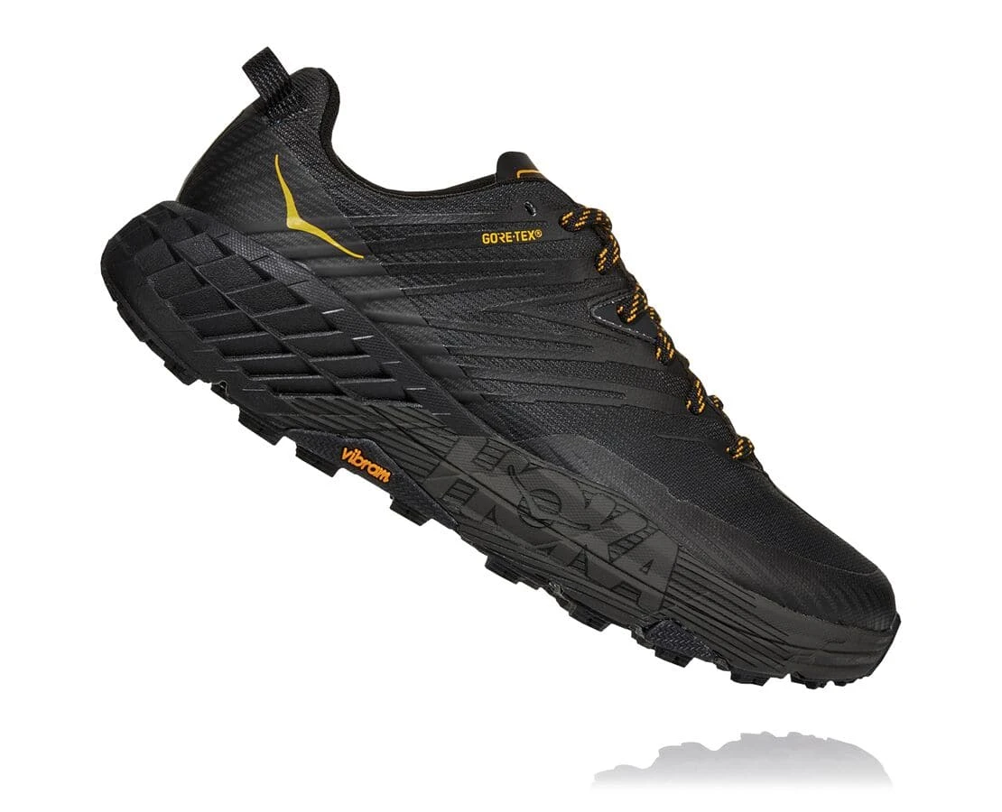 Hoka Men's Speedgoat 4 GTX (ADGG - Anthracite/Dark Gull Grey) 2 Hoka Men's Speedgoat 4 GTX (ADGG - Anthracite/Dark Gull Grey) - Image 2