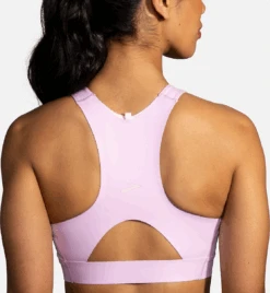BROOKS Women's Drive 3 Pocket Run Bra (560 - Orchid Haze/Rosewater) 8 BROOKS Women's Drive 3 Pocket Run Bra (560 - Orchid Haze/Rosewater) -Hoka Store 350080 560 MB Drive 3 Pocket Run Bra